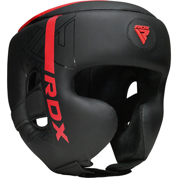 Nyrkkeilykypärä - RDX - F6 - Musta/Punainen