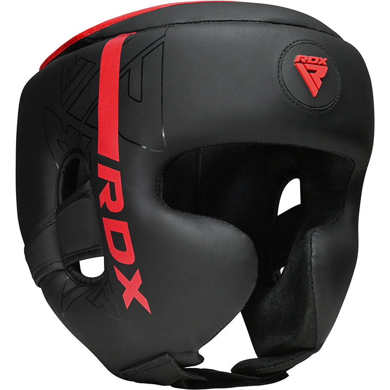 Nyrkkeilykypärä - RDX - 'F6 KARA' - Musta/Punainen
