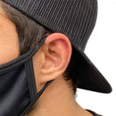 Kasvomaski - Nippon Sport - 'Passion Logo' - Musta