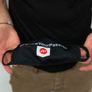 Kasvomaski - Nippon Sport - 'Passion Logo' - Musta