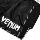 Muay Thai-Shortsit - Venum - 'Giant' - Musta-Valkoinen