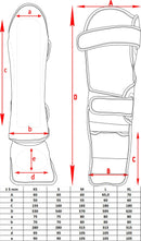 Sääri- ja jalkasuojat - Top Ten - 'Star Light' - Musta/Kulta