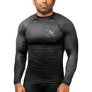 Rashguard - Hayabusa - 'Geo' - Pitkähihainen - Harmaa