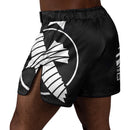 Fightshorts - Hayabusa - 'Icon Mid-Length' - Musta/Valkoinen
