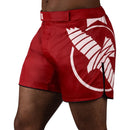 Fightshorts - Hayabusa - 'Icon Mid-Length' - Punainen/Valkoinen