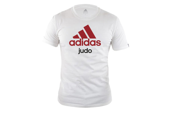 Judo T-shirt - Adidas judo - Valkoinen