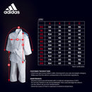 Judopuku Adidas - Adidas Evolution 2 judogi - Valkoinen