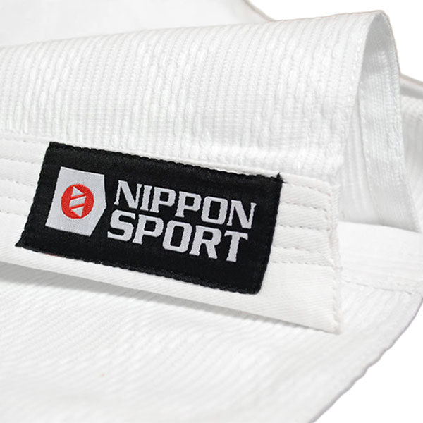 Judopuku - Nippon Sport - 'Tiger' - Valkoinen