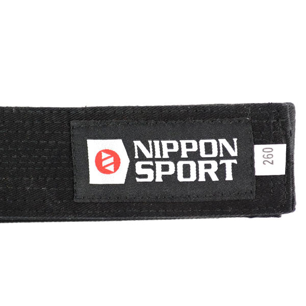 Vyö - Nippon Sport - 'Kuzushi Dan' - Musta