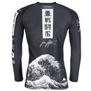 Rash Guard - Tatami Fightwear - 'Kanagawa' - Pitkähihainen - Musta