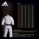 Karatepuku - Adidas Karate Gi - Champion WKF - Valkoinen
