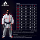 Karate Gi - Adidas - Revoflex Karatepuku - Valkoinen-Sininen