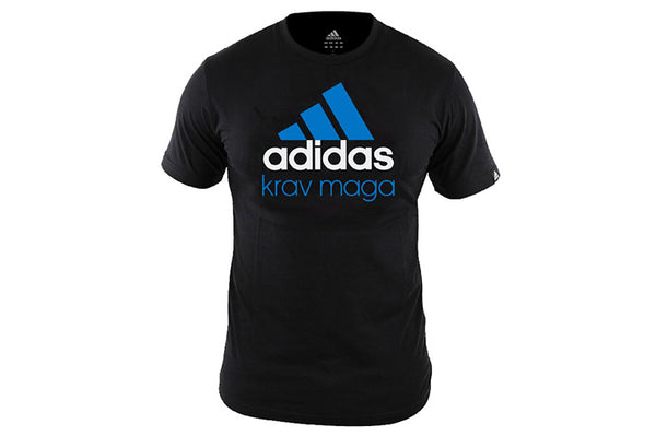 Krav Maga T-paita - Adidas Krav maga T-shirt - Musta