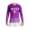 Moka - Pitkähihainen Rashguard - Liila