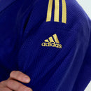 Adidas judo gi - Champion 2.0 - IJF Red Label - Slim Fit - Sininen/Keltainen