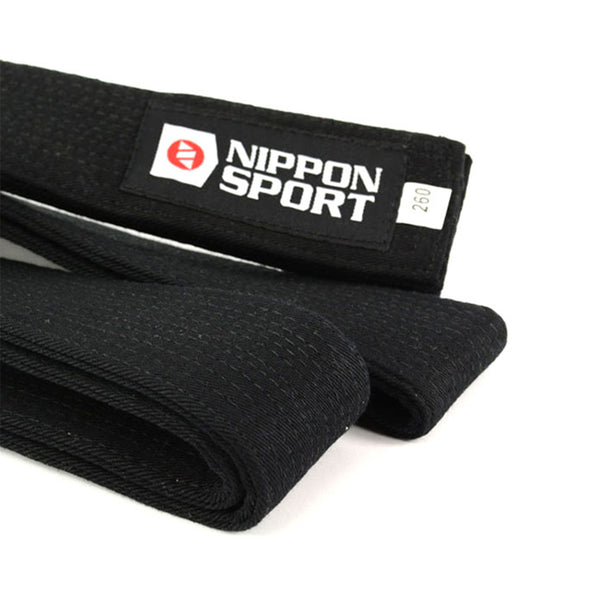 Vyö - Nippon Sport - 'Kuzushi Dan' - Musta