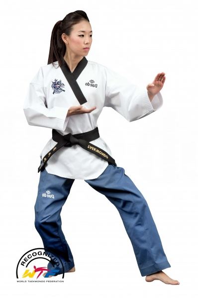 Taekwondopuku, Daedo WTF Poomsae Dobok Naisten - Valkoinen