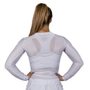 Adidas Rashguard - Pitkähihainen - Valkoinen