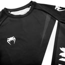 Rashguard - Venum Contender 4.0 Rashguard - Long Sleeves - Black/Grey-White