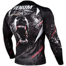 Rashguard - Venum - Grizzli - pitkähihainen - Musta-Valkoinen