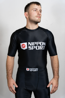 Rash Guard - Nippon Sport - Lyhythihainen' - Musta