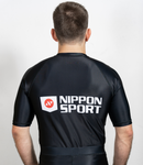 Rash Guard - Nippon Sport - Lyhythihainen' - Musta