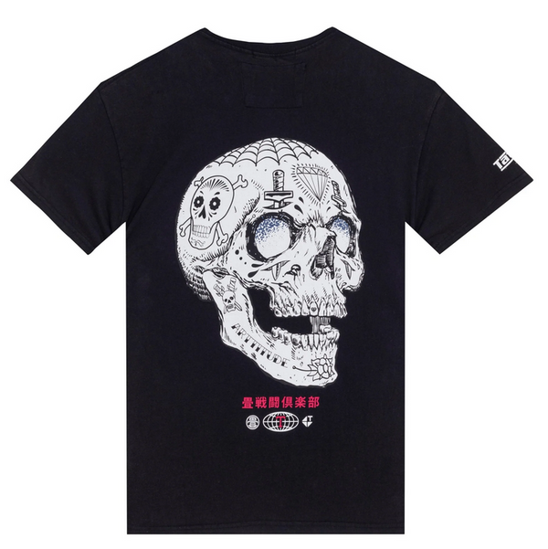 Sugar Skull Organic T-Shirt – Black