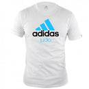 Judo T-shirt - Adidas judo - Valkoinen/Sininen