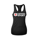 Tank Top - Women - Nippon Sport - 'Active' - Musta