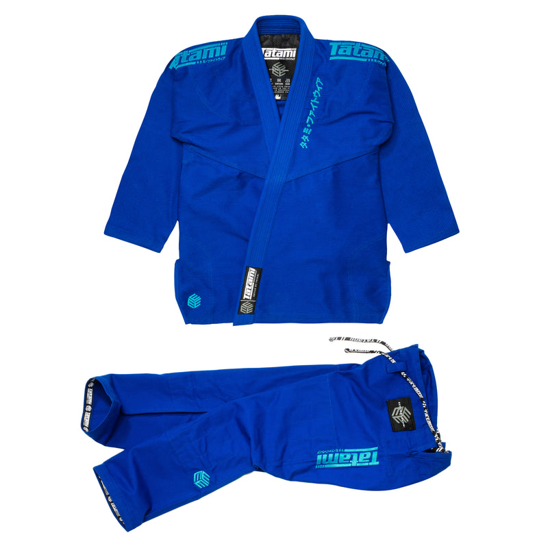 BJJ Gi -Tatami Fightwear - Estilo Black Label - Blue