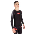 Rash Guard - Kids - Tatami Fightwear - Global Long Sleeve - Black