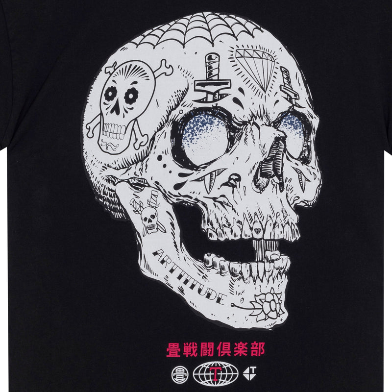 Sugar Skull Organic T-Shirt – Black