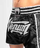 Muay Thai Shortsit - Venum - 'Absolute 2.0' - Musta/Hopea