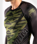 Rash Guard - Venum - 'Contender 5.0' - Khaki/Camouflage