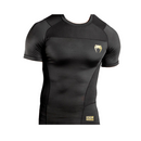 Rash Guard - Venum - 'G-Fit' - Musta-Kulta