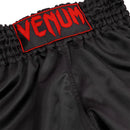 Muay Thai-Shortsit - Venum - 'Classic' - Musta-Punainen